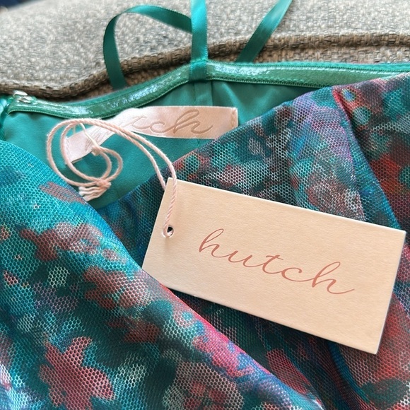 Hutch Nalina Tiered Strapless Maxi Dress size small - Picture 14 of 14